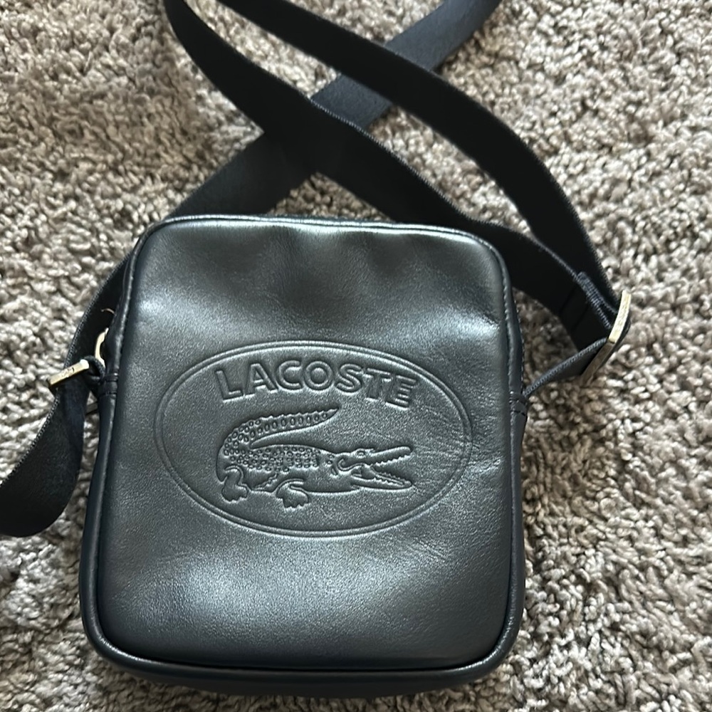 Lacoste Black Crossbody Bag